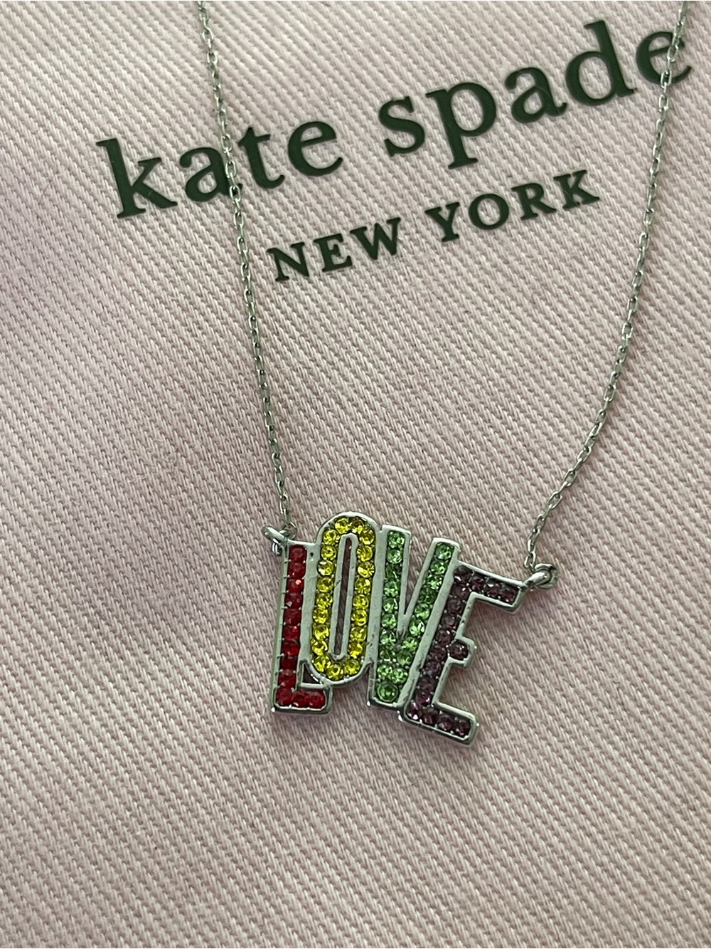NWT Kate spade love necklace - Picture 5 of 8